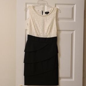 Black & White Pearl Dress